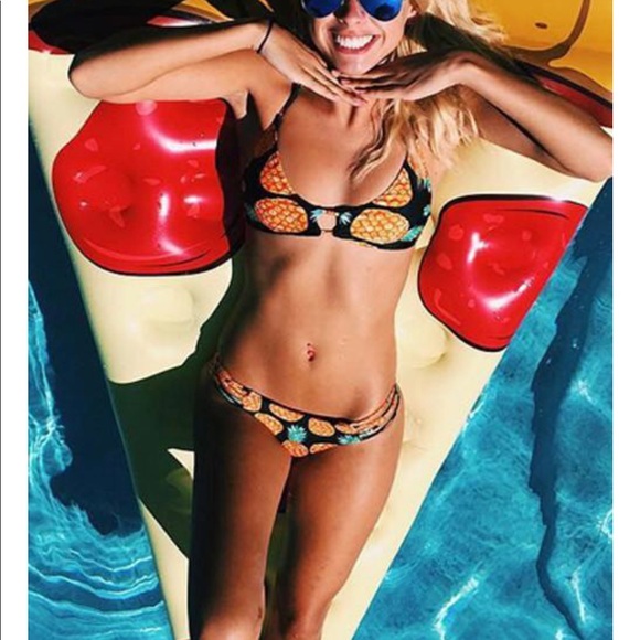 cupshe pineapple bikini